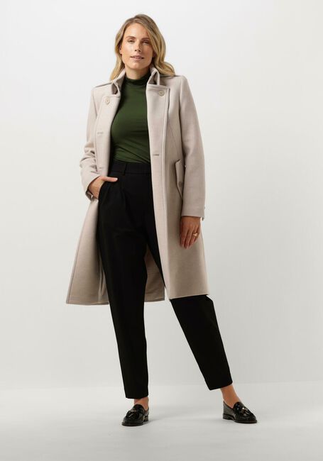 Schwarze VANILIA Hose TWILL PLEATED CHINO - large