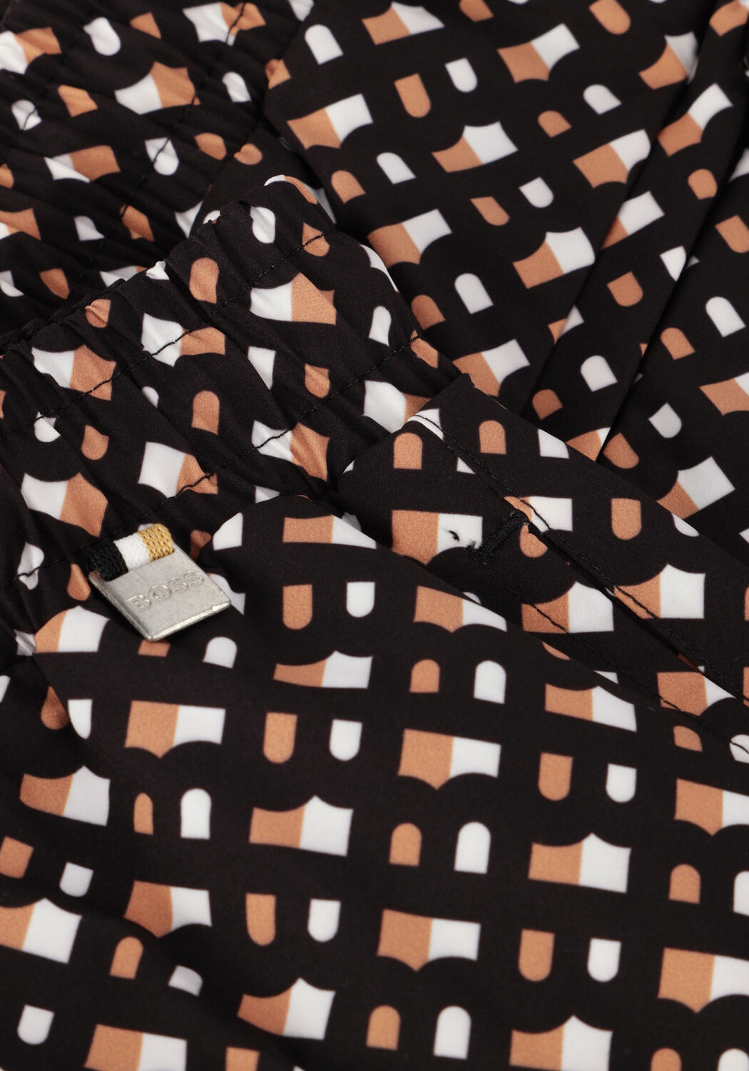 Schwarze BOSS BLACK Badehosen MANU - large