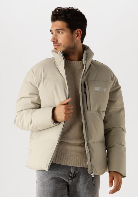 Beige WOODBIRD Wattierte Jack WBDAPPER PUFF JACKET - large