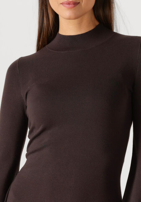 Braune VANESSA BRUNO Midikleid FABIANAR DRESS - large