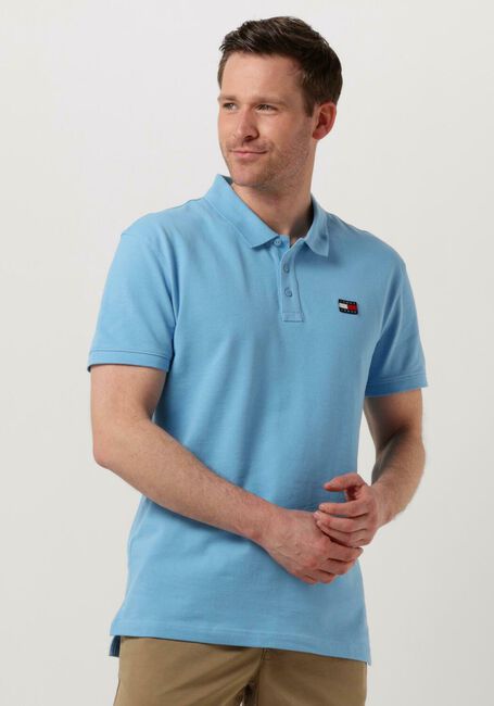 Hellblau TOMMY JEANS Polo-Shirt TJM CLSC XS BADGE POLO - large