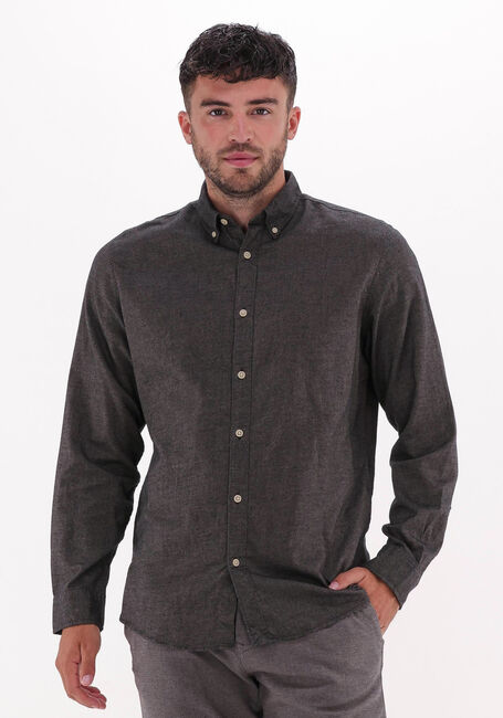 Braune SELECTED HOMME Casual-Oberhemd SLIMFLANNEL SHIRT LS W NAW - large