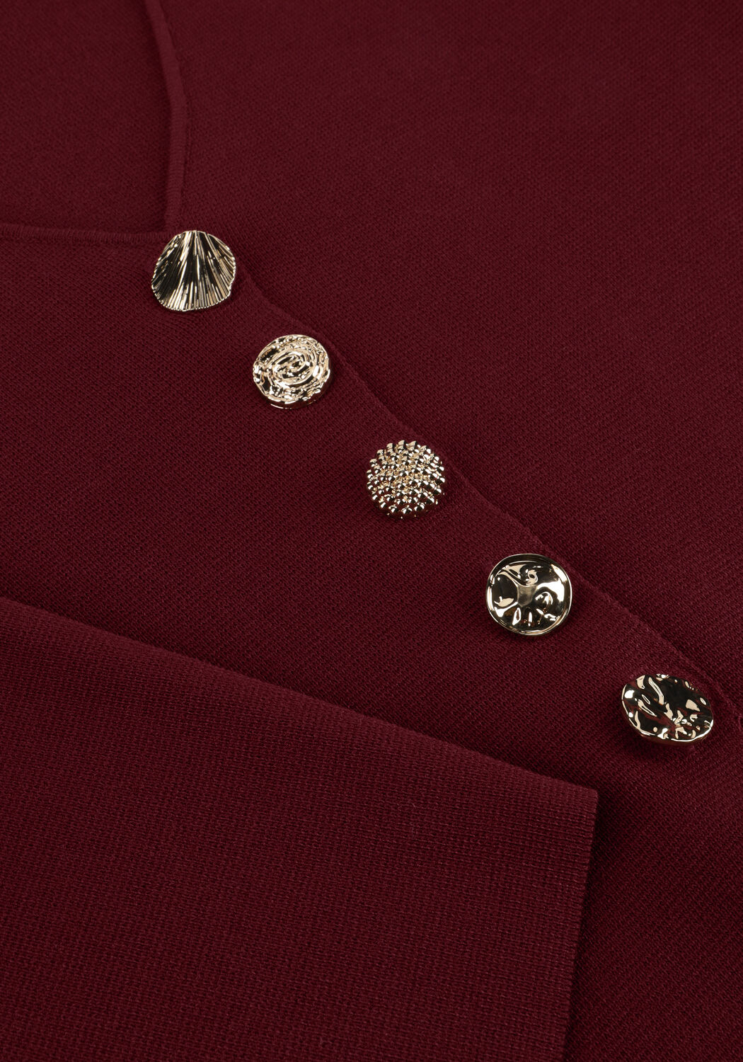 Bordeaux Y.A.S. Strickjacke YASMIKKALA LS KNIT CARDIGAN S. - large