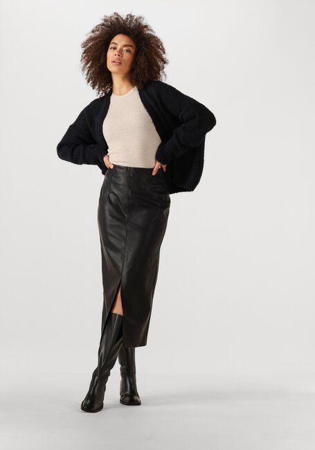 Schwarze KNIT-TED Strickjacke BECKY - large
