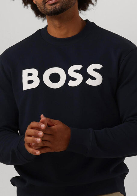 Dunkelblau BOSS ORANGE Pullover WEBASICCREW - large