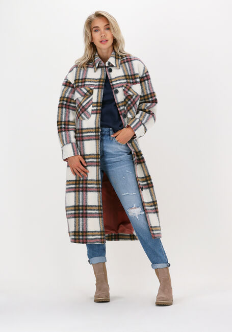 Mehrfarbige/Bunte OBJECT Mäntel SELENE LONG COAT - large