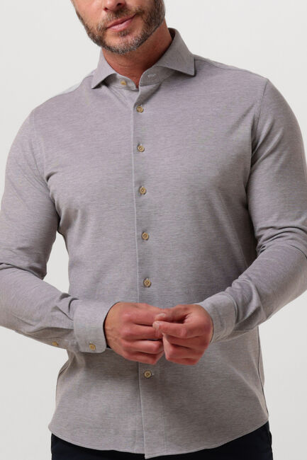 Taupe PROFUOMO Klassisches Oberhemd SHIRT X-CUTAWAY SC SF - large