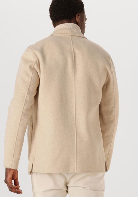 Sand PROFUOMO Overshirt OVERSHIRT WOOL BUTTON - large