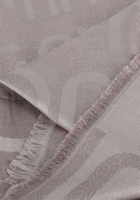 Goldfarbene LIU JO Schal SCARF LOGO JACQ FULL - large