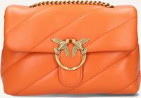 Orangene PINKO Umhängetasche LOVE CLASSIC PUFF MAXI QUILT - medium