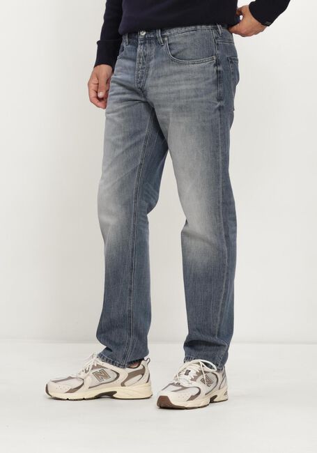Blaue BUTCHER OF BLUE Straight leg jeans STOCKTON STRAIGHT FOG DENIM - large