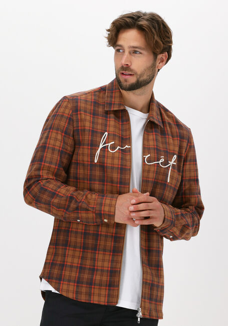Braune FORÉT Overshirt ROUGH OVERSHIRT - large