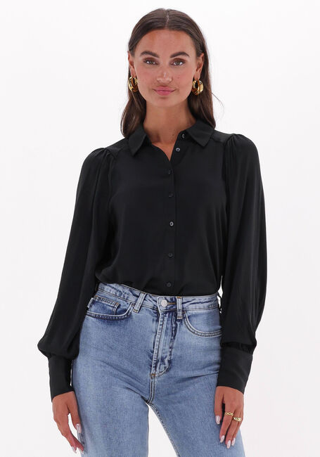 Schwarze MSCH COPENHAGEN Blusen MALUCA SHIRT - large