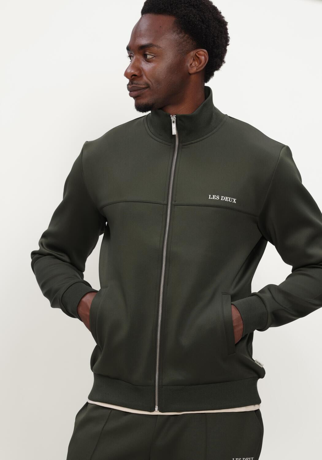 Gr&uuml;ne LES DEUX Jack LES DEUX TRACK JACKET - large