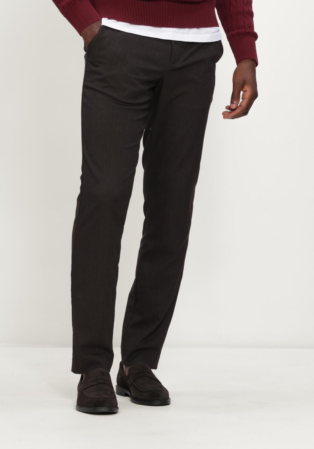 Braune ALBERTO Hose LOU - large