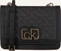 Schwarze CALVIN KLEIN Umhängetasche FLAP SHOULDER BAG MD J Schwarze CALVIN KLEIN Umhängetasche FLAP SHOULDER BAG MD J - medium