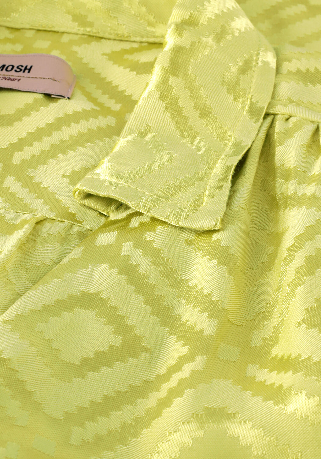 Gelbe MOS MOSH Midikleid ALDO GEO DRESS - large