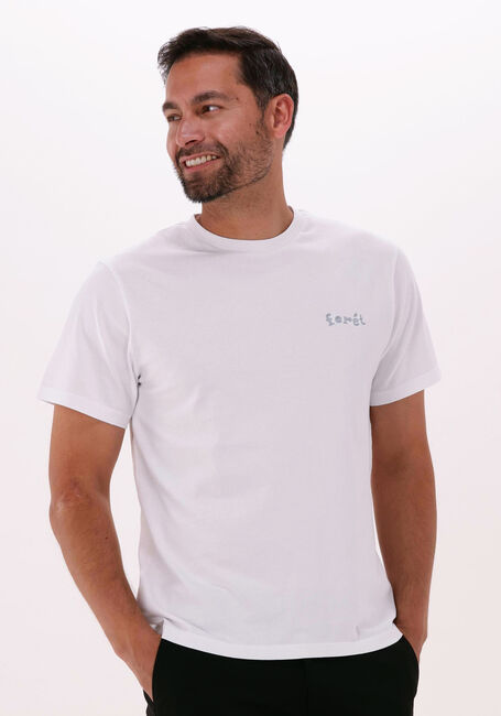Weiße FORÉT T-shirt LAKE - large