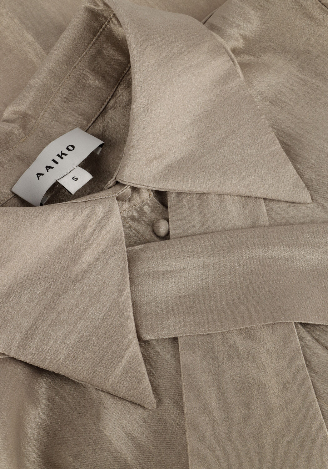 Sand AAIKO Blusen VERONNE TIE SHIMM RAY 517 - large