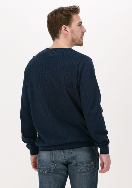 Dunkelblau PME LEGEND Pullover R-NECK COTTON MOULINE - large
