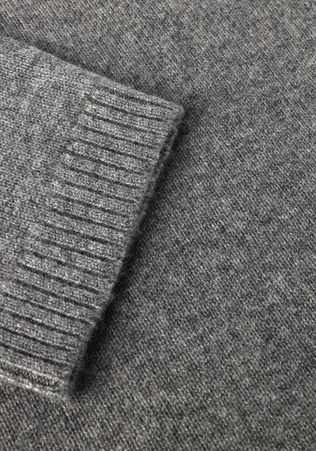 Graue SELECTED WOMEN Pullover SLFCILLE CASHMERE BLEND HIGH  NECK NOOS - large