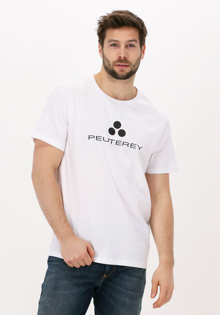Weiße PEUTEREY T-shirt CARPINUS O - large