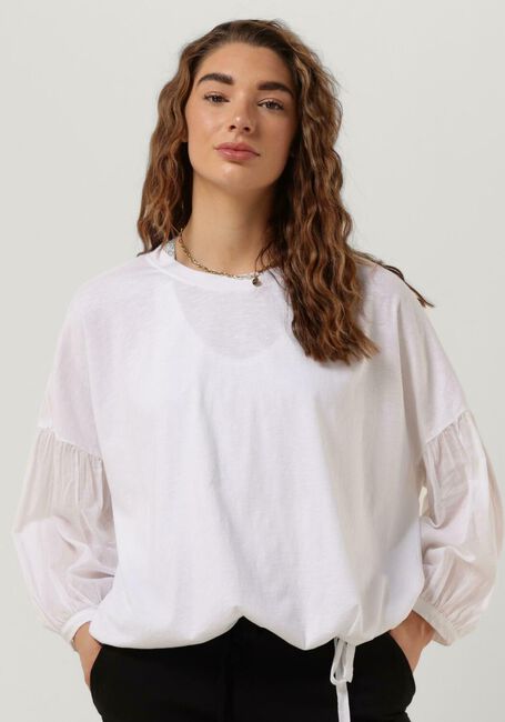 Weiße 10DAYS T-shirt BALLOON SLEEVE TUNIC - large