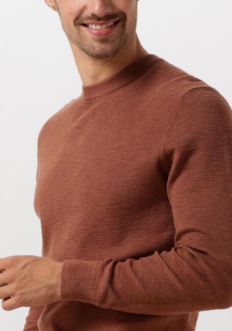 Braune PROFUOMO Pullover PULLOVER CREW NECK - large