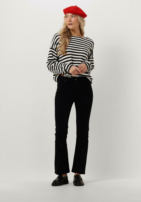 Schwarze CATWALK JUNKIE Pullover KN SOFT STRIPE - large