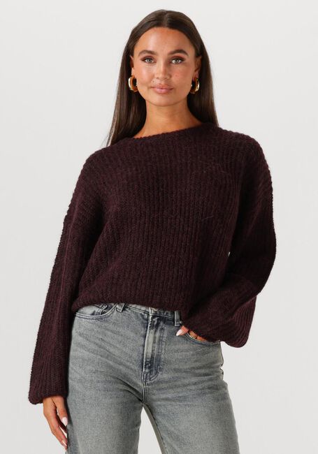 Bordeaux WITHBLACK Pullover WBLOPHELIA LS PULLOVER - large