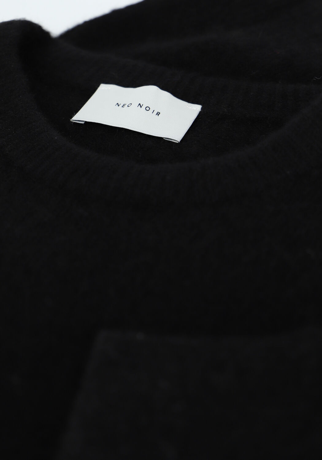 Schwarze NEO NOIR Pullover DINA KNIT BLOUSE - large