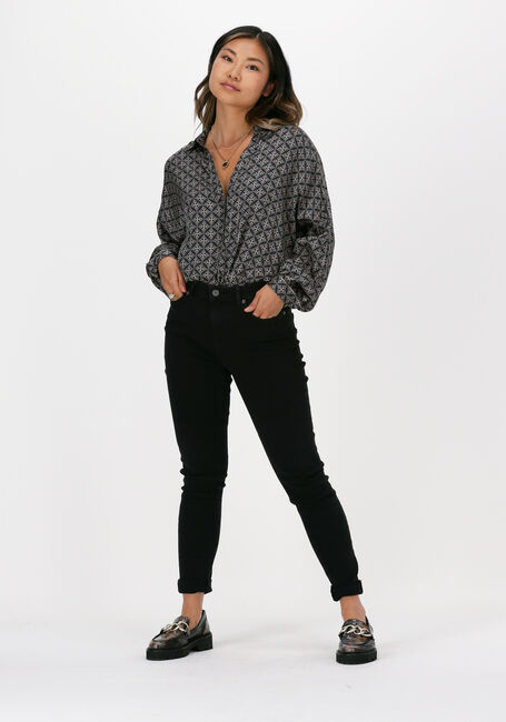 Mehrfarbige/Bunte SUMMUM Blusen ALLOVER PRINT - large