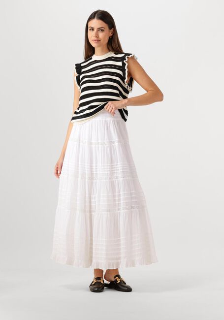Weiße NEO NOIR Maxirock FELICIA S VOILET SKIRT - large