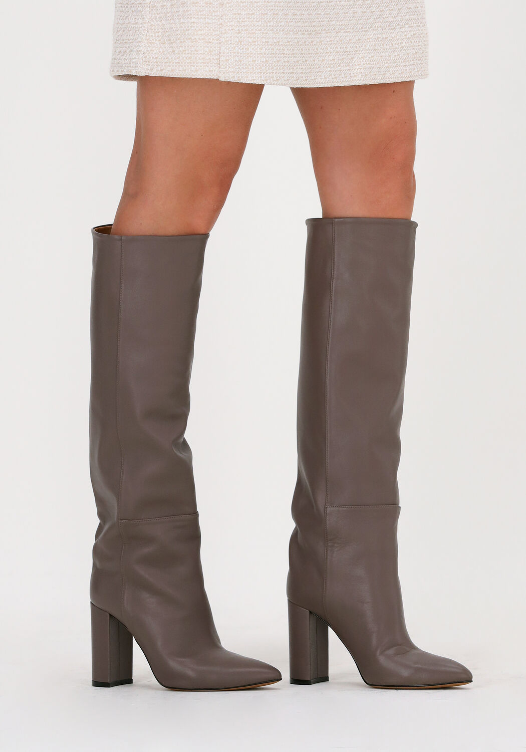 Taupe TORAL Hohe Stiefel 12591 - large