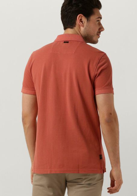 Rote PME LEGEND Polo-Shirt SHORT SLEEVE POLO GARMENT DYE - large