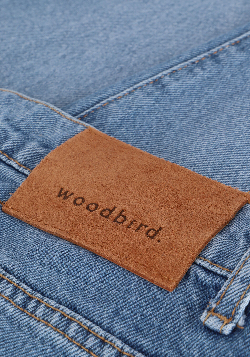 Blaue WOODBIRD Straight leg jeans DOC DOONE JEANS - large