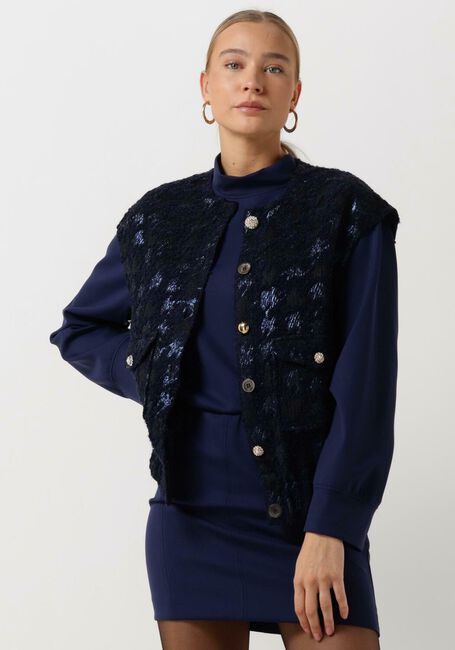 Dunkelblau SEMICOUTURE Gilet Y2WN04 - large