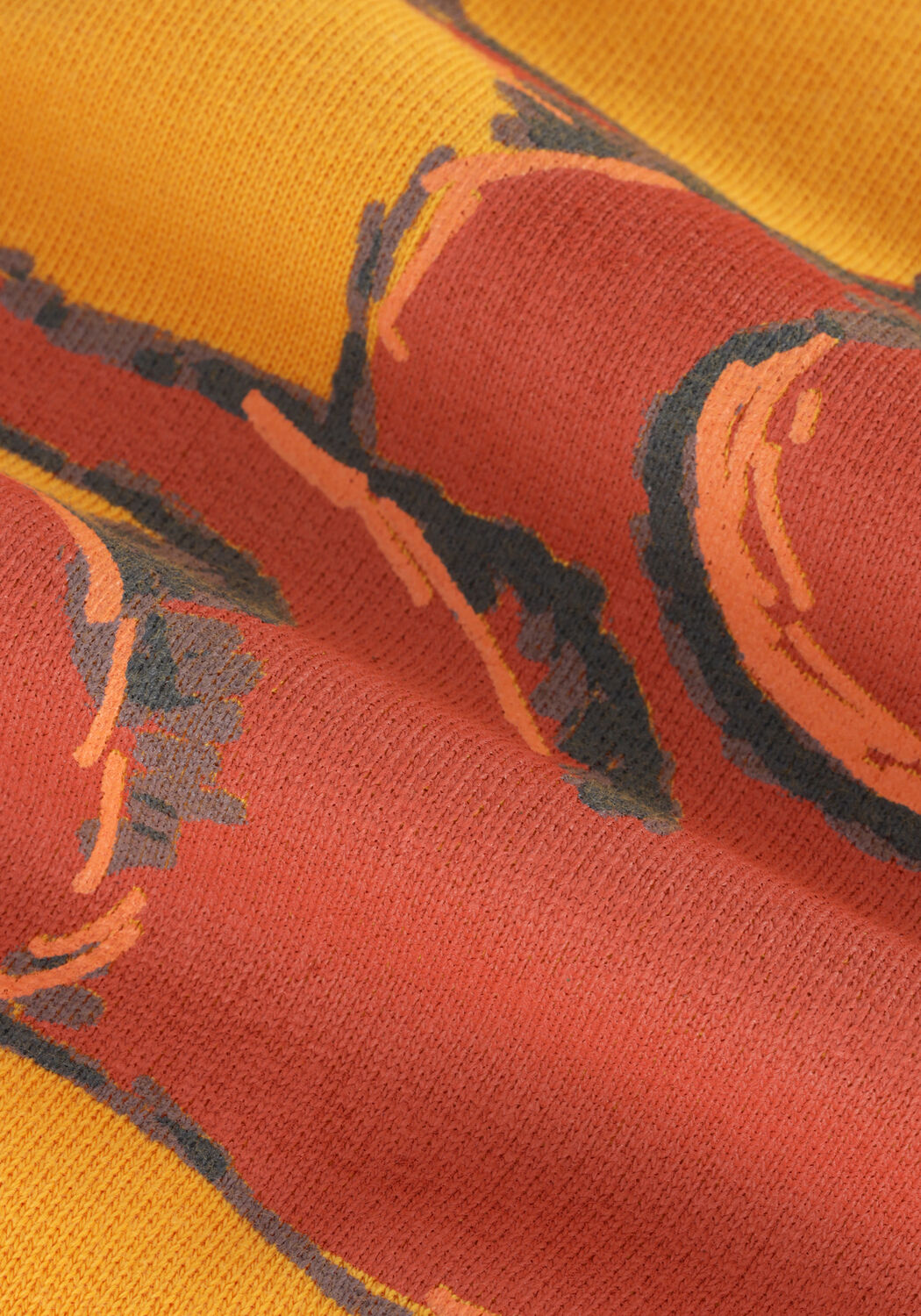 Gelbe WANDER & WONDER Sweatshirt SWEATSHIRT - large