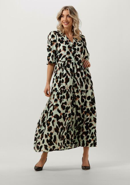 Grüne Y.A.S. Maxikleid YASALIRA 3/4 LONG DRESS - large