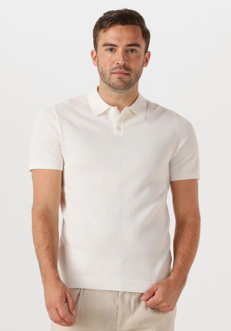 Weiße DRYKORN Polo-Shirt TRITON 420187 - large