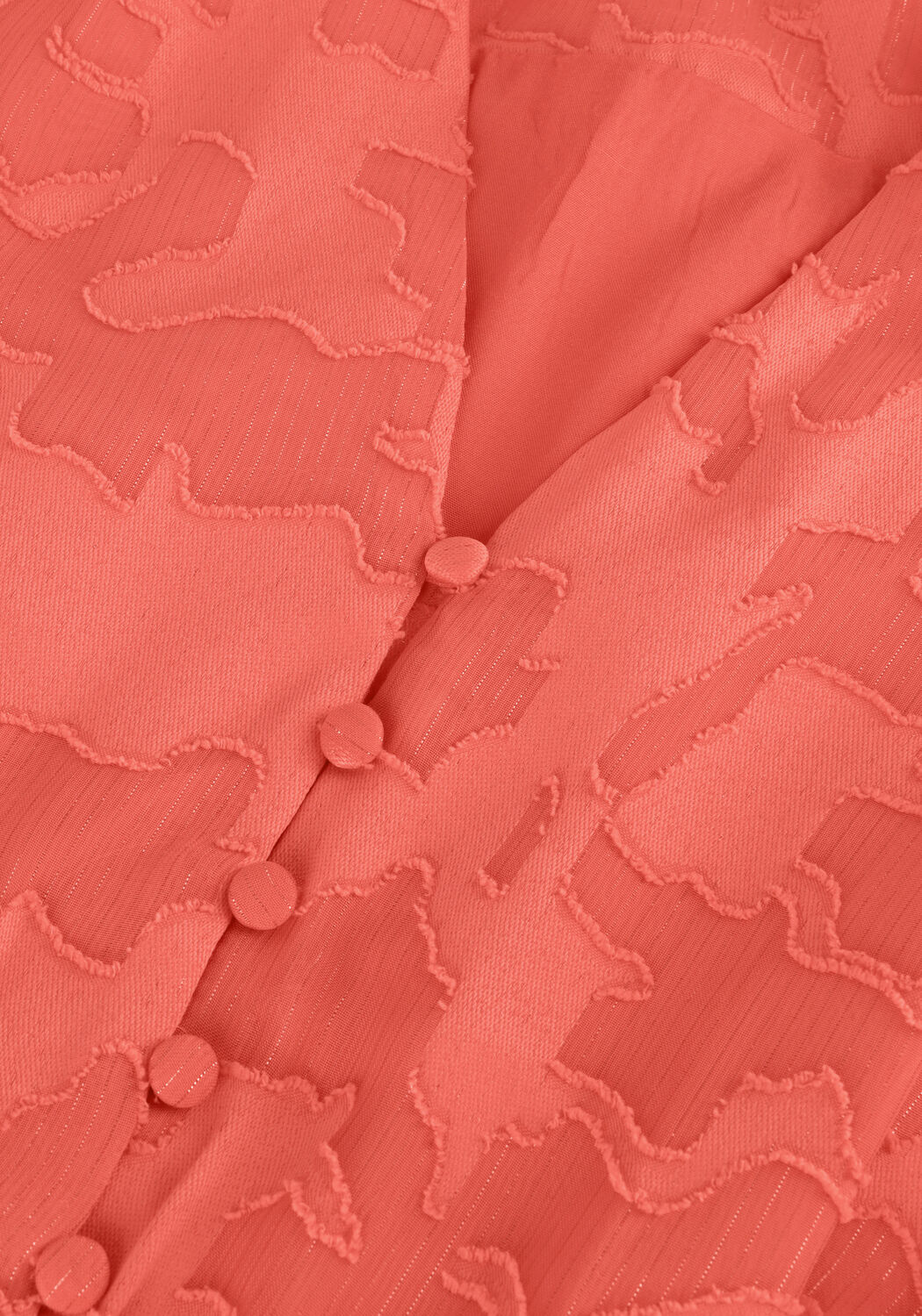 Orangene FREEBIRD Midikleid DAHL - large