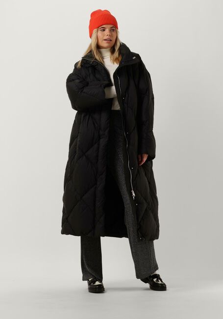 Schwarze STAND STUDIO Wattierte Jack ANISSA COAT - large