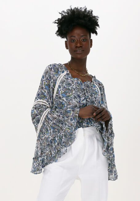 Blaue SILVIAN HEACH Blusen AYABA - large