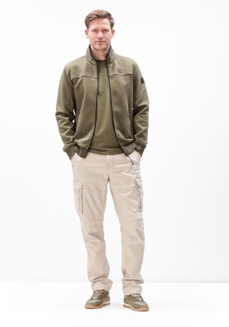 Gr&uuml;ne PME LEGEND Strickjacke INTERLOCK SWEAT - large