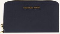Blaue MICHAEL KORS Portemonnaie LG FLAT MF PHONE CASE - medium