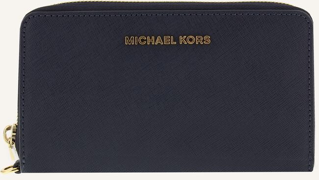 Blaue MICHAEL KORS Portemonnaie LG FLAT MF PHONE CASE Blaue MICHAEL KORS Portemonnaie LG FLAT MF PHONE CASE - large