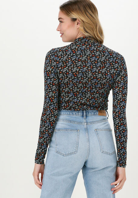 Braune SCOTCH & SODA Top PRINTED LONG SLEEVED MOCK NECK - large