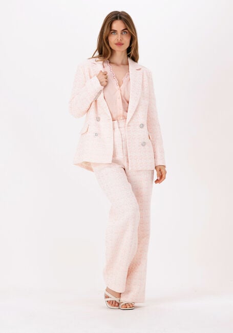 Hell-Pink NA-KD Hose TWEED SUIT PANTS - large