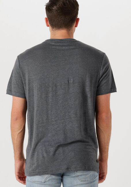 Graue PME LEGEND T-shirt SHORT SLEEVE R-NECK LINEN JERSEY - large