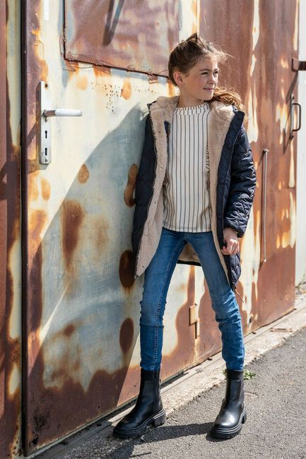 Nicht-gerade weiss LIKE FLO Blusen WOVEN STRIPE BLOUSE WITH RUFFLES - large